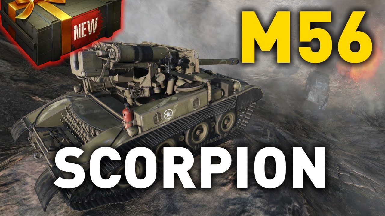 World of Tanks || M56 Scorpion - Tank Review