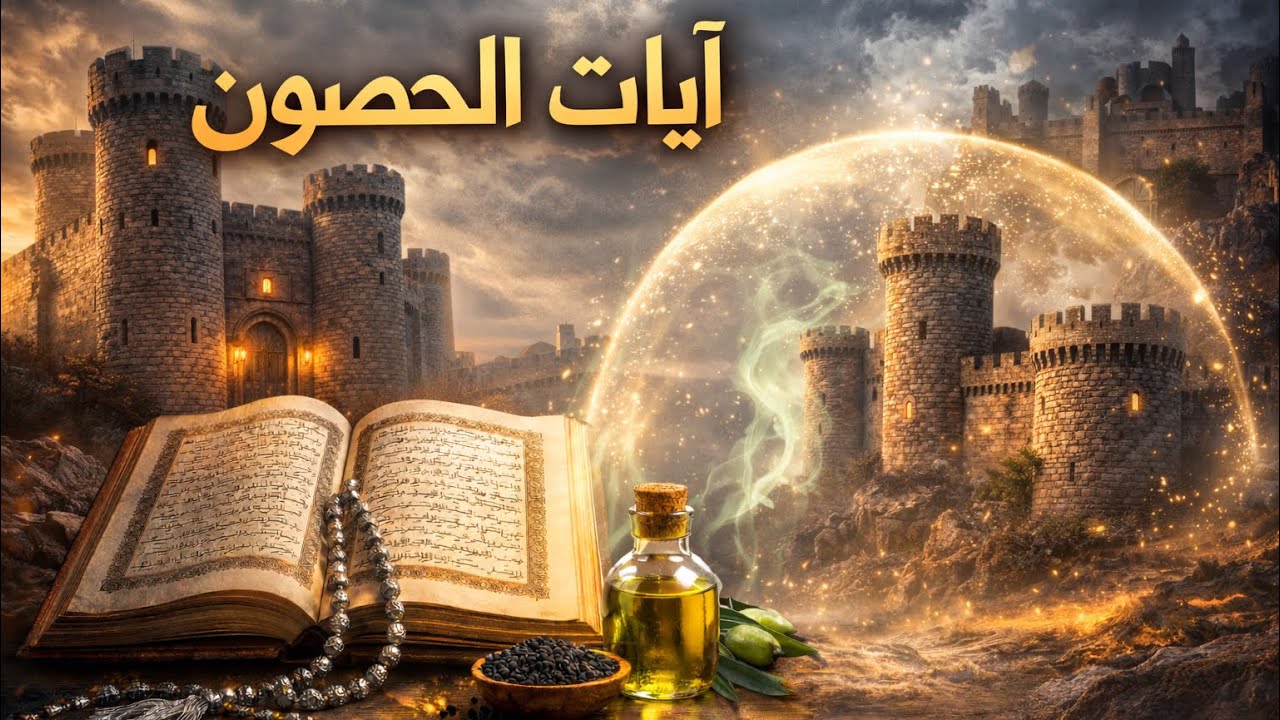تلاوة لملف آيات الحصون- #الرقية_الشرعيةthe verses of the fortresses to reveal the demonic possession