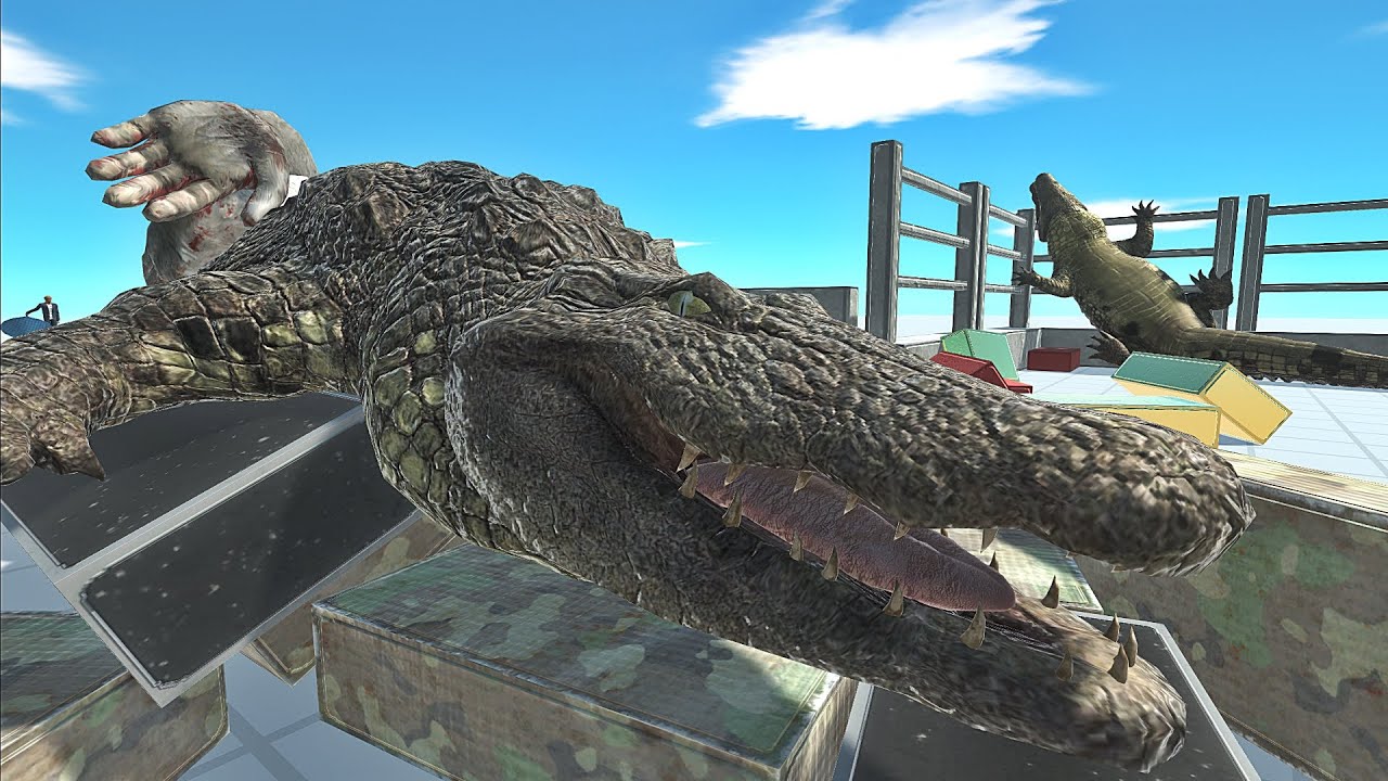 Immortal Purussaurus Race  Part I | Animal Revolt Battle Simulator ARBS