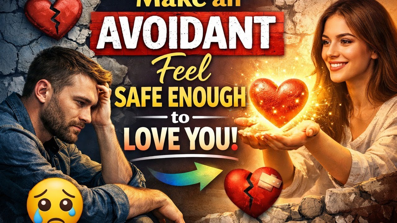 How to Make an Avoidant Person Feel Safe Enough to Love You 💔❤️