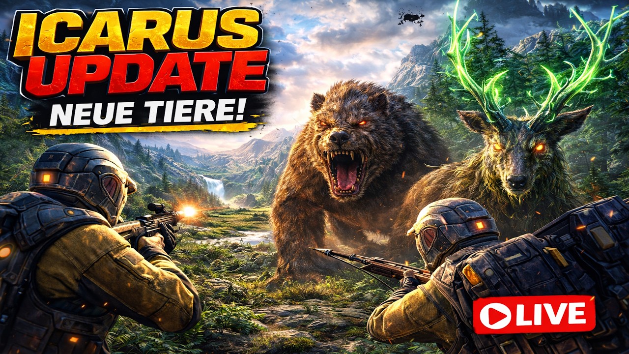 ICARUS #Update – Neue Tiere, neue Inhalte & große Änderungen! Wir testen alles LIVE