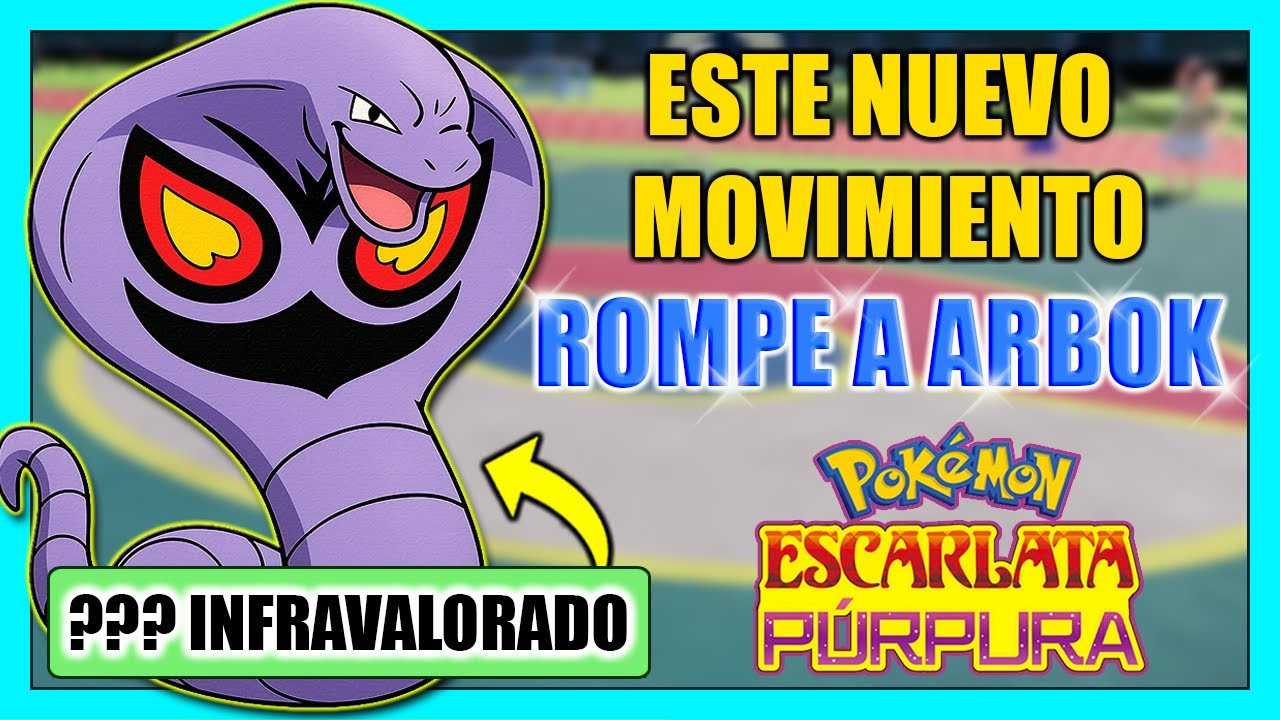 ARBOK con SU NUEVO MOVIMIENTO ES de LOS POKÉMON MÁS INFRAVALORADOS! ÚSALO ASÍ y HAZ ESTO!