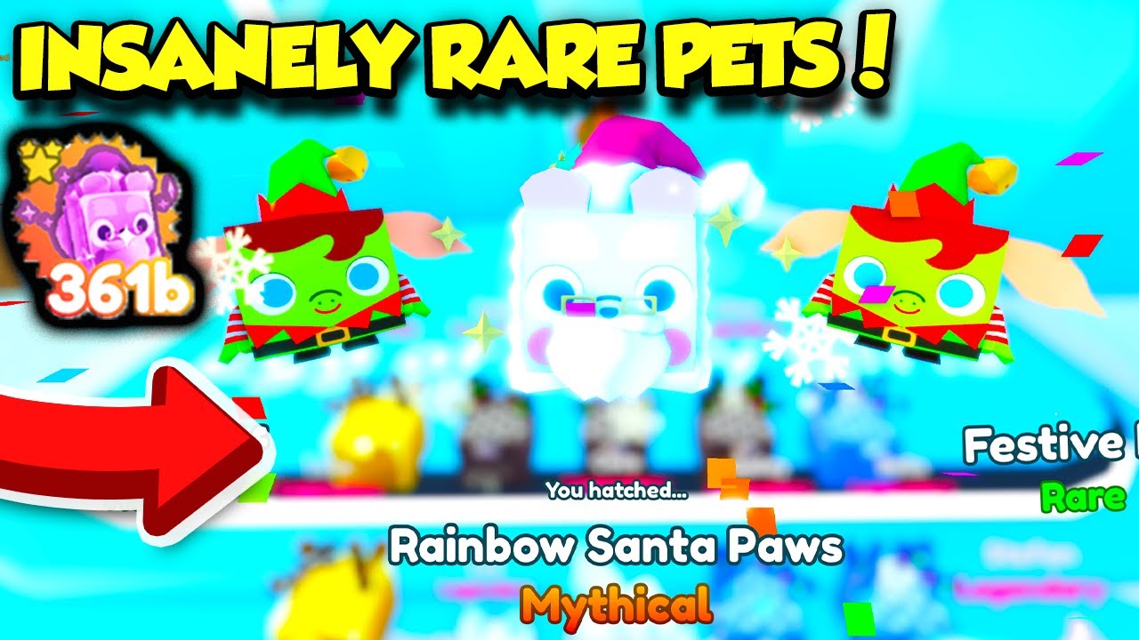 I Spent ONE BILLION GINGERBREAD And Got INSANE DARK MATTER MYTHICALS In Pet Simulator X! (Roblox)