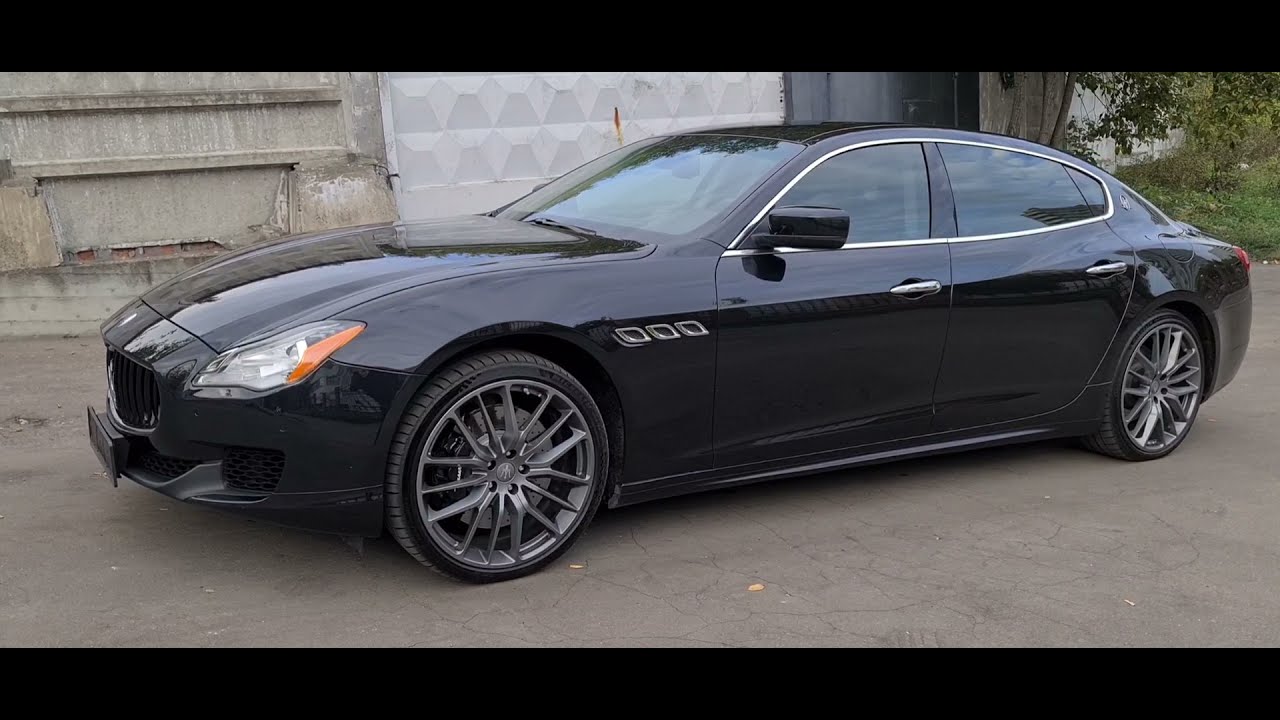 Maserati Quatroporte GTS-возможно лучший из итальянских седанов!
