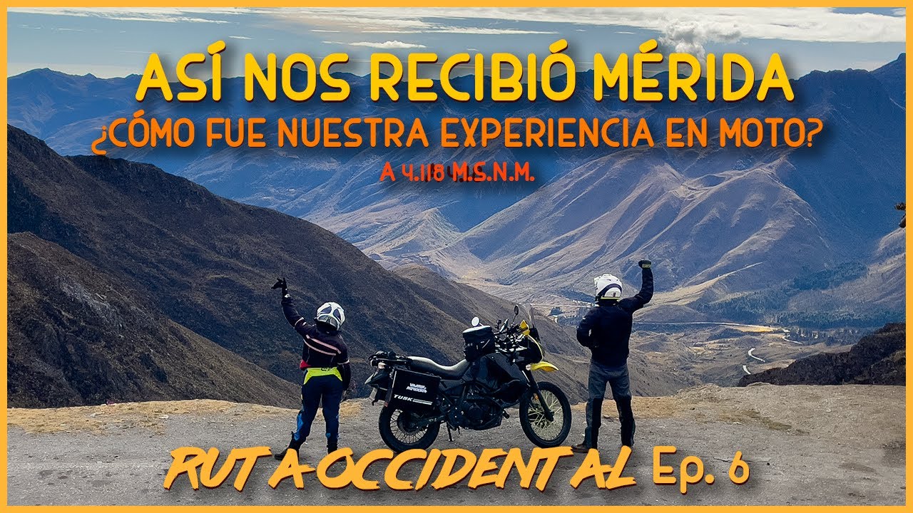 Viaje a MÉRIDA EN MOTO 🇻🇪