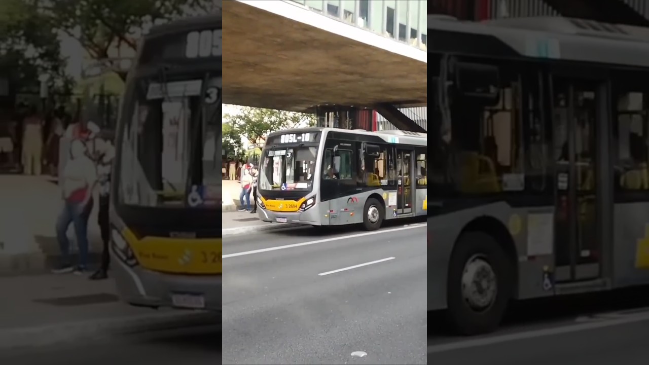 Movimentação de Onibus na Avenida Paulista