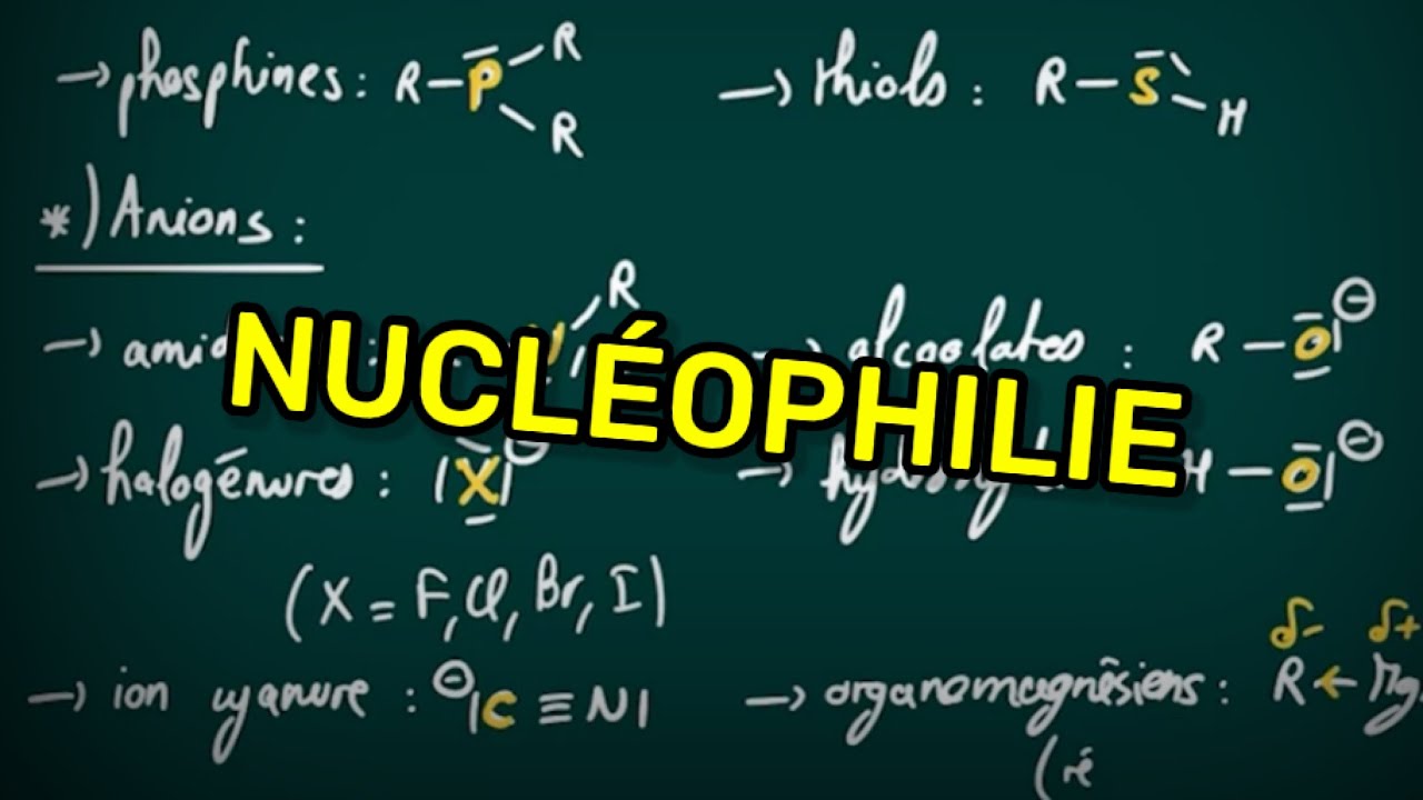 I.5. NUCLÉOPHILIE