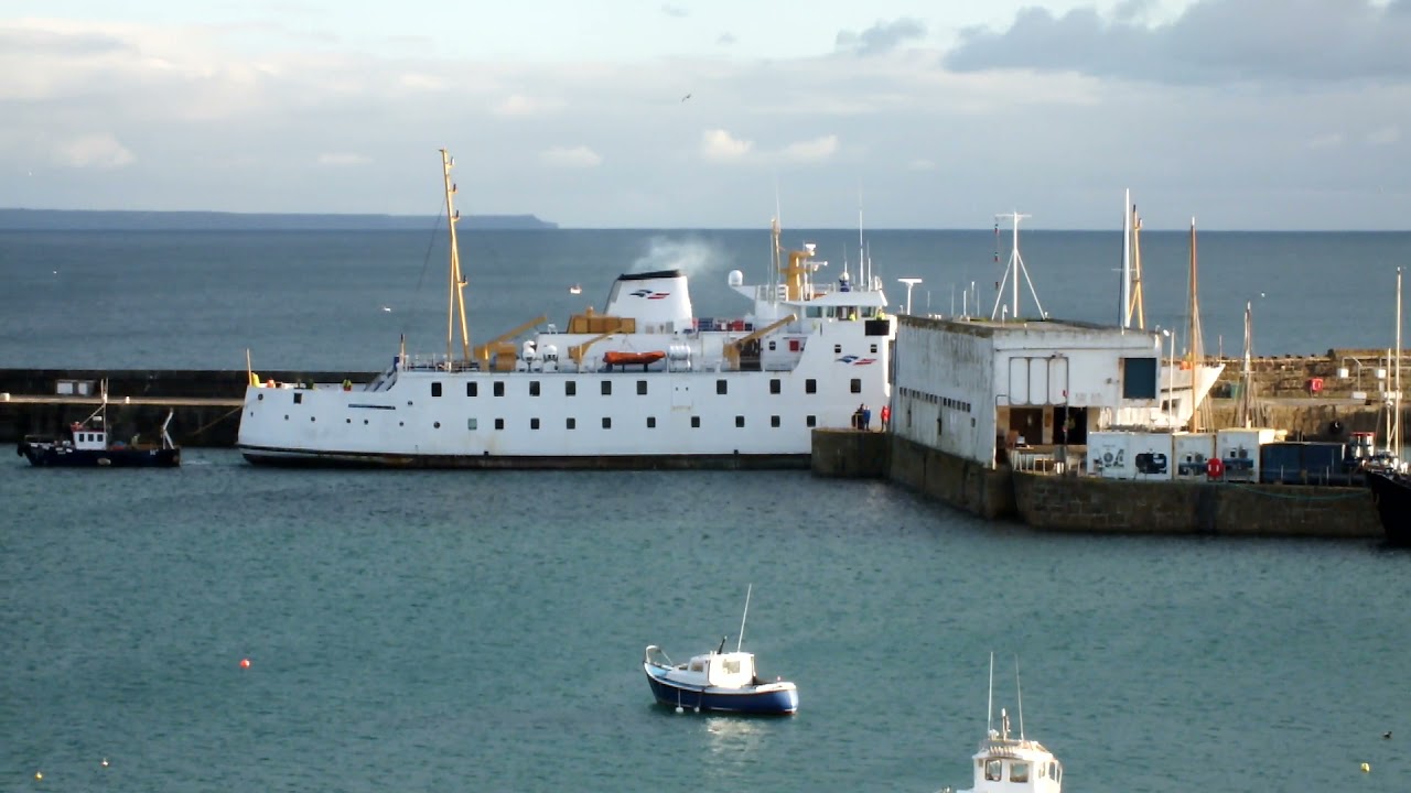 RMV Scillonian III,   Penzance Dry Dock,  2nd December 2021 Part 1 of 5