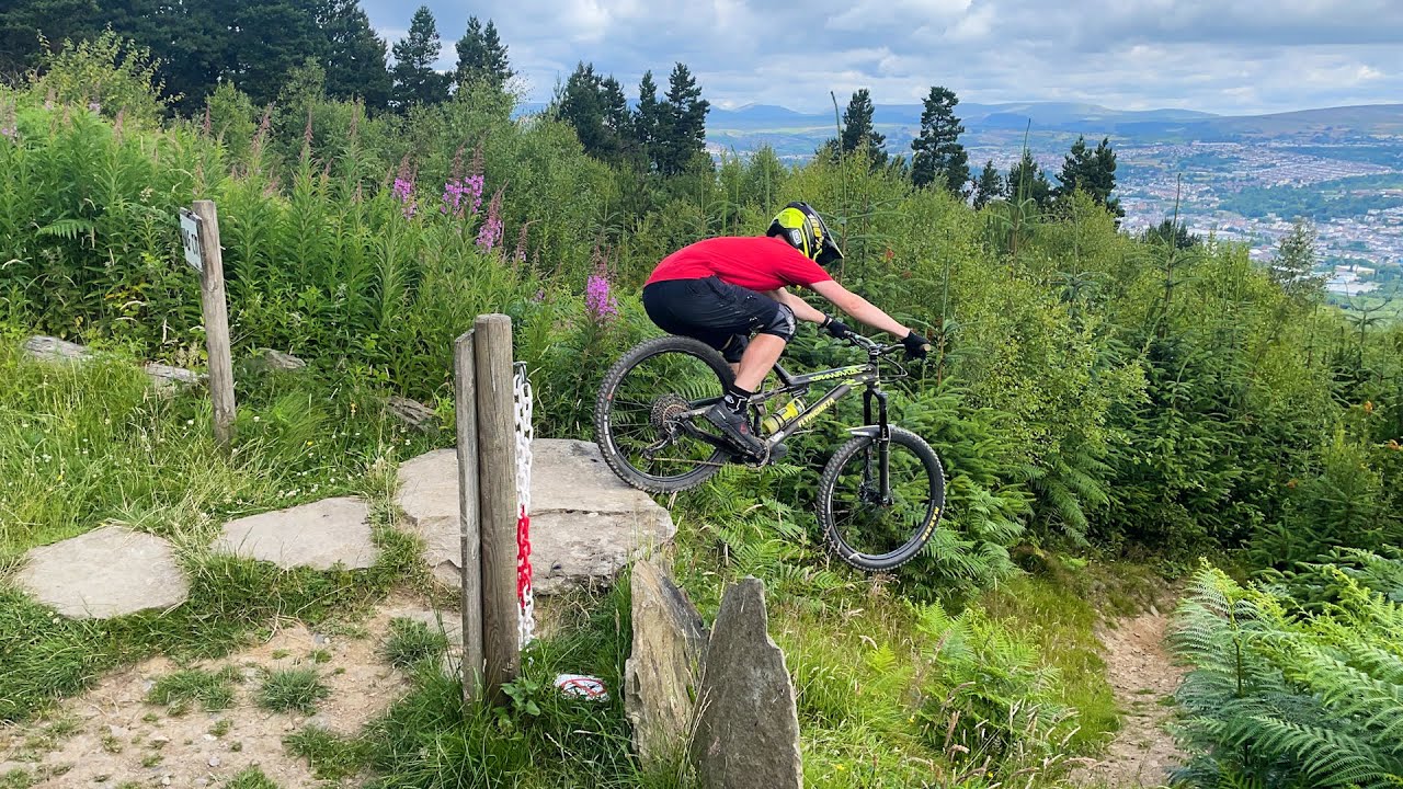 Least ridden trail at Bikepark Wales?  - Half Cut (Black)