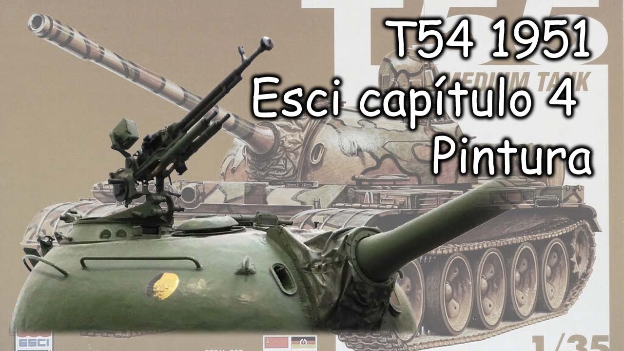 T54 1951 Esci capítulo 4 Pintura