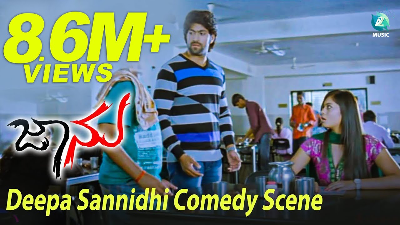 Yash in Jaanu Movie Scene | Iconic Moment From 2012 Kannada Film | Deepa Sannidhi