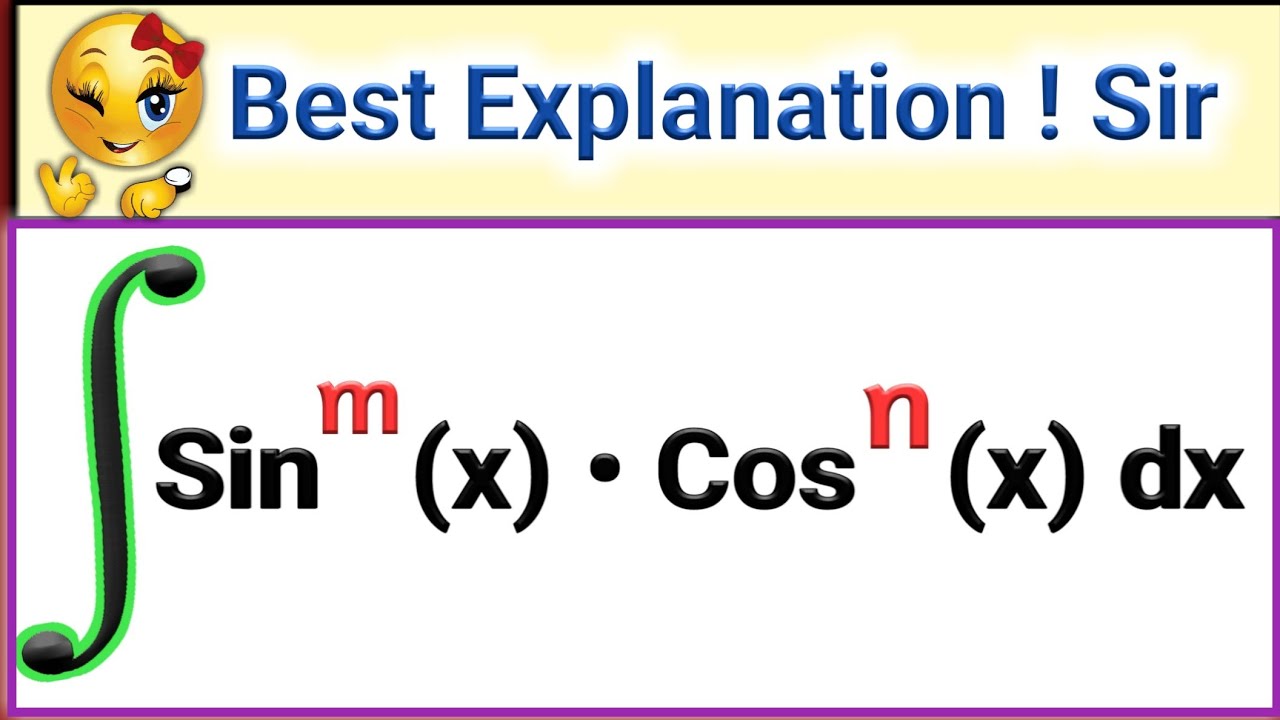Reduction formula for sin^mx cos^nx dx | Reduction Formula Engineering Mathematics#reductionformula