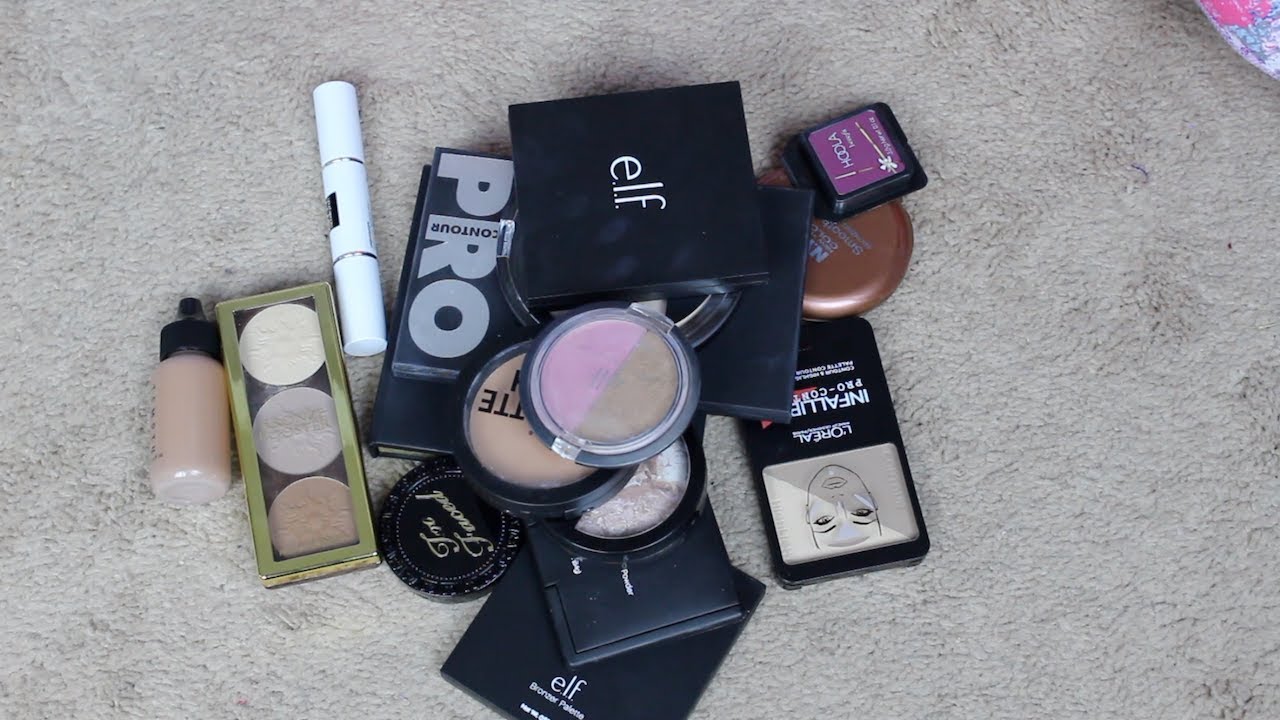 Makeup Declutter Series: Bronzers & Contour Palettes!