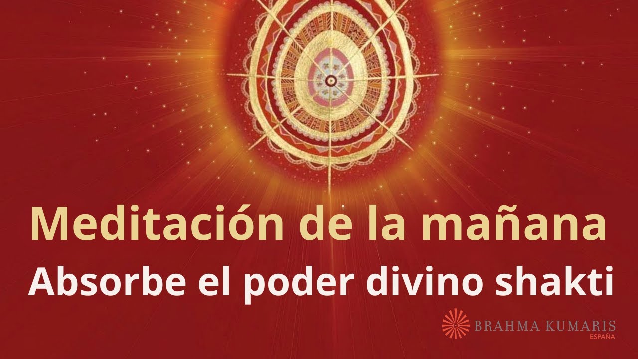 Meditación de la mañana: “Absorbe el poder divino shakti”, con Enrique Simó.