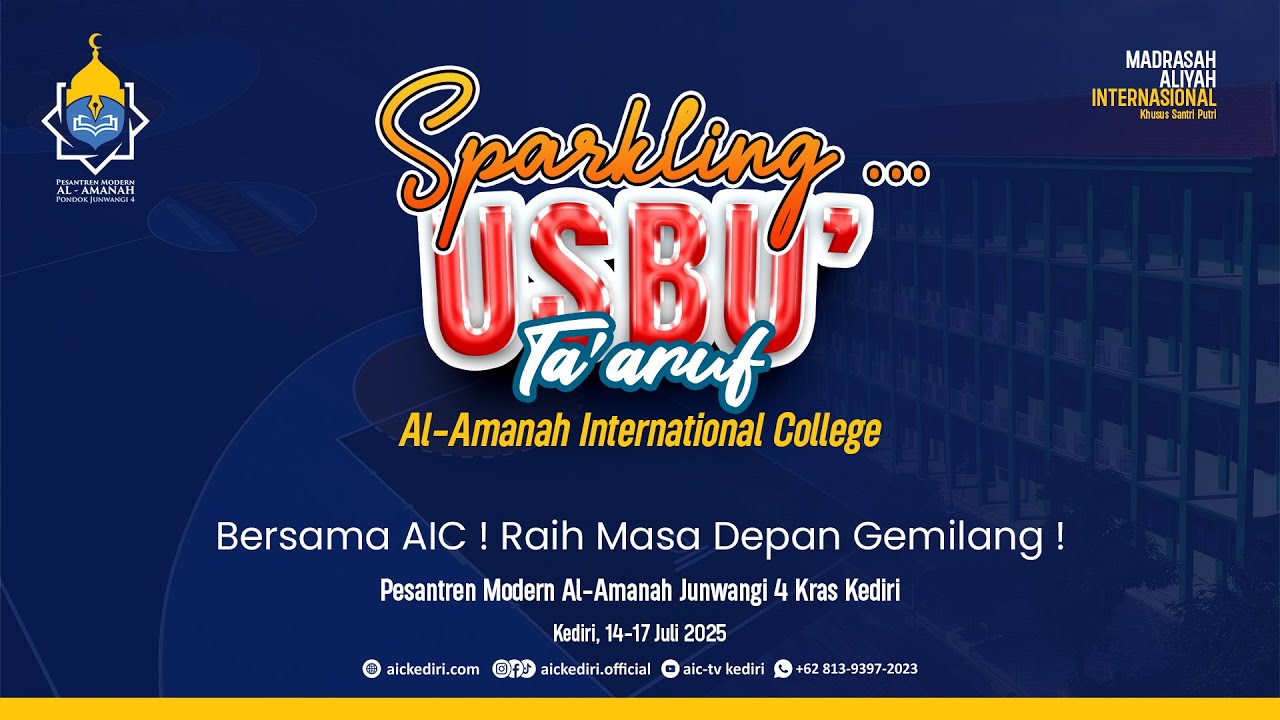 🔴 Sparkling USBU' TA'ARUF AIC Kediri