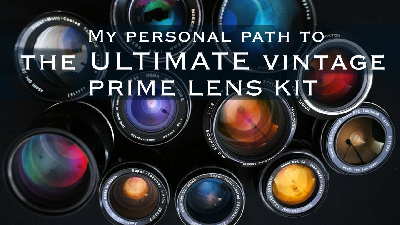 A comparison between modern digital lenses vs analog vintage prime lenses. The best prime lens set.