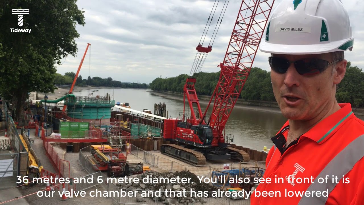 London's Super Sewer: Putney Embankment Foreshore