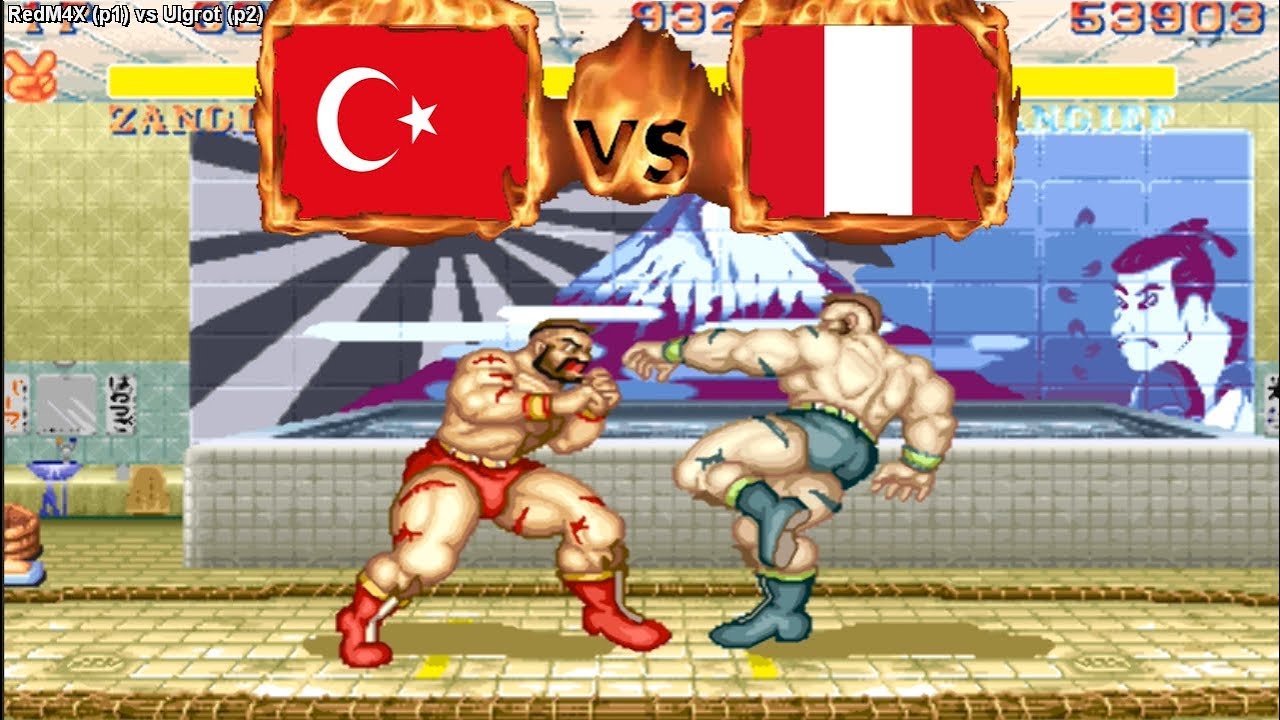 Street Fighter 2 Champion Edition - RedM4X (TUR) VS (PER) Ulgrot [sf2ce] [Fightcade] ストリートファイター2