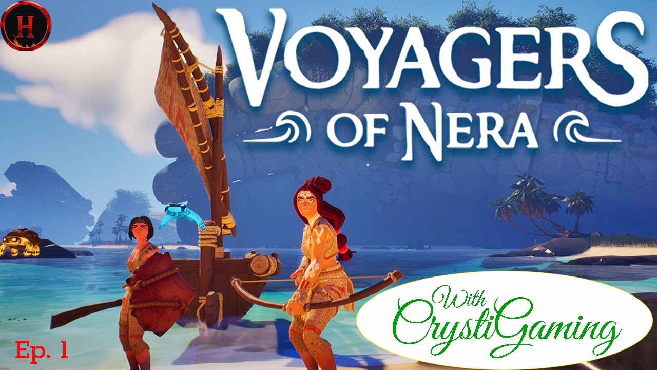 Day 1 Co-Op Survival in Voyagers of Nera – Base Built, Tools Crafted, Elemental Powers Chosen!