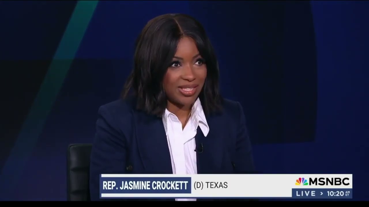 Rep. Jasmine Crockett: ICE Raids Are Modern-Day Slave Patrols — And Trump Wants More of Them