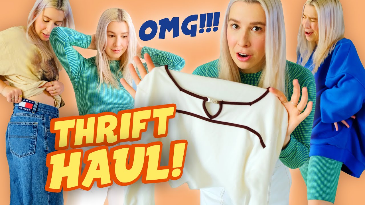 SHOPPING DANS MES FRIPERIES PRÉFÉRÉES *thrift haul*