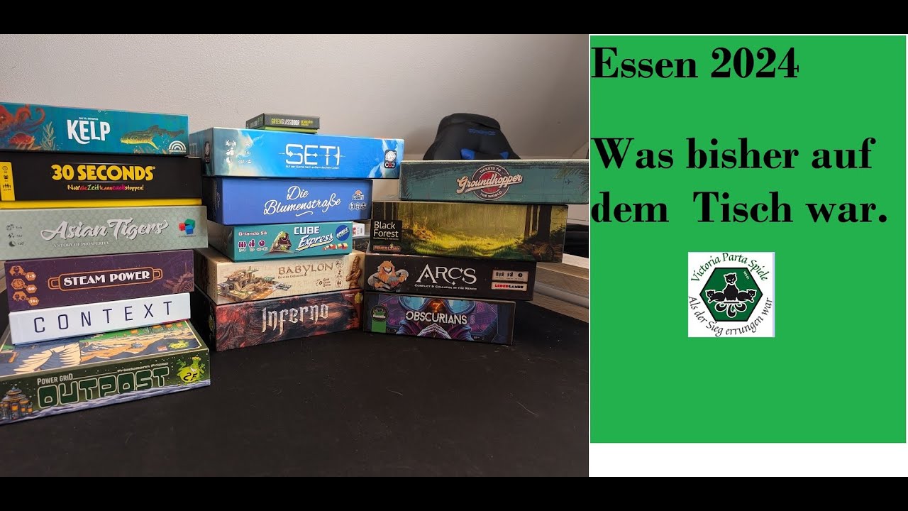 Was bisher auf dem Tisch war.  Neuheiten der Spiel 2024