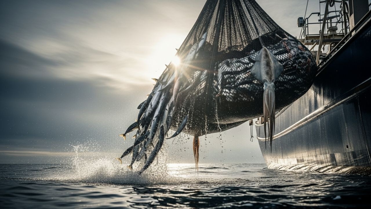 6,200 Tons a Day! Japan’s Industrial Fishing Machines | Massive Catch & Processing