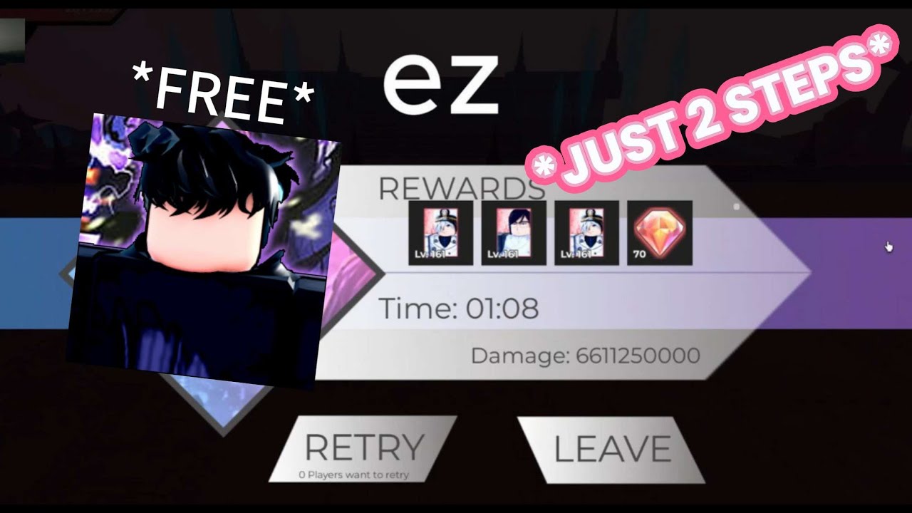 How to easily clear Death Dimension 161+ in 1:08 or LESS, in just 2 steps. Complete Tutorial. Free!!