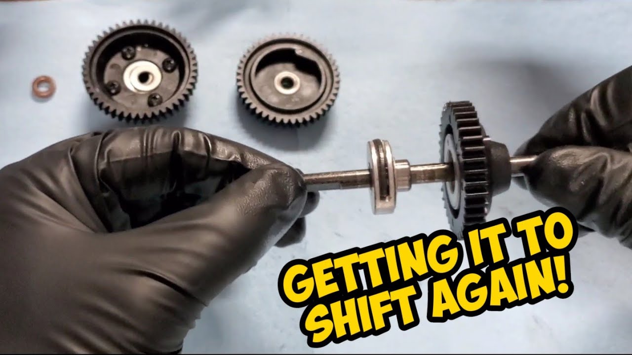 3-Speed Transmission Maintenance on the Kyosho USA-1