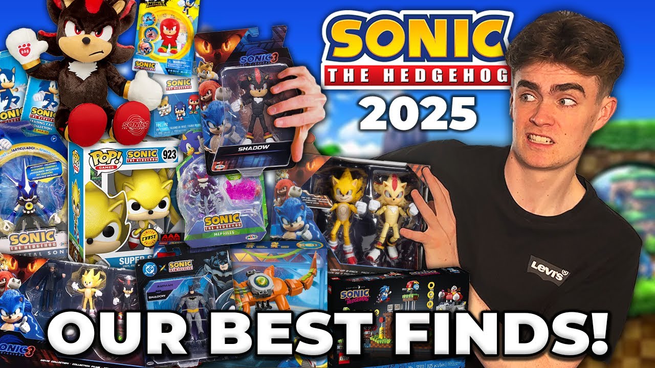 Поиск товаров с символикой Sonic! &mdash; Наши ЛУЧШИЕ находки 2025 года!