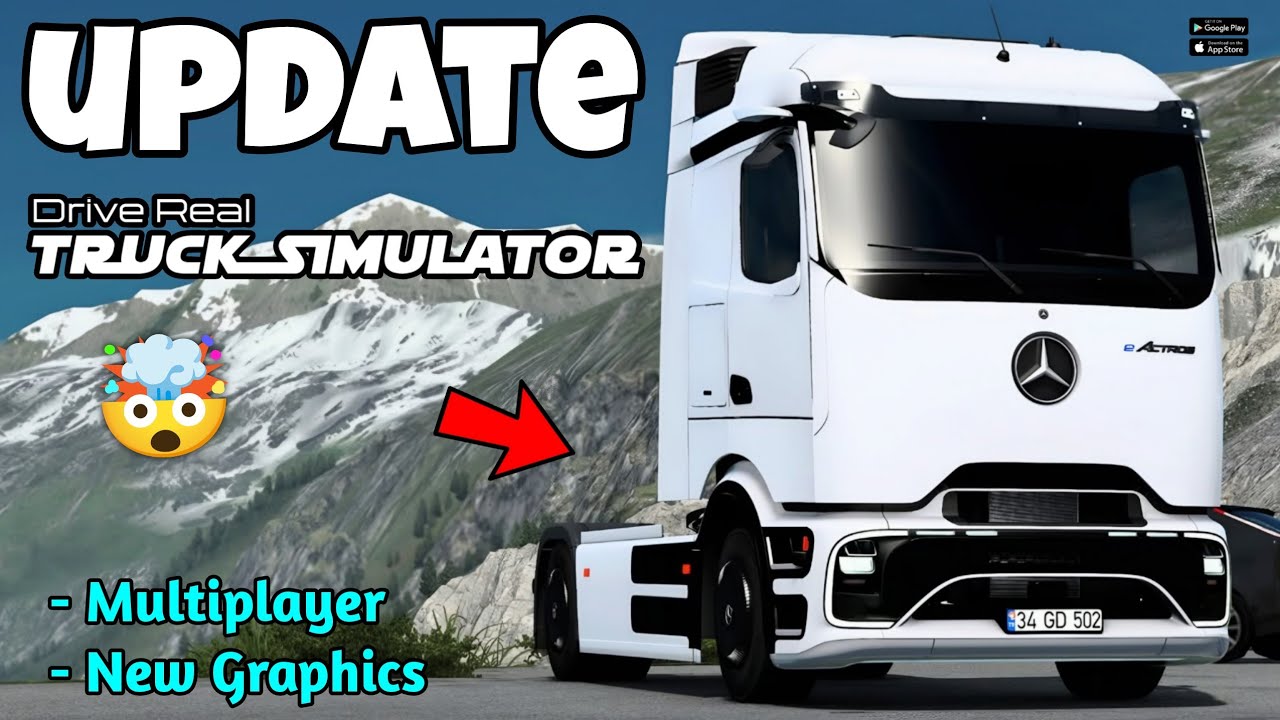 Drive Real Truck Simulator НОВОЕ ОБНОВЛЕНИЕ🎉 Многопользовательский режим + Улучшение графики🔥✅
