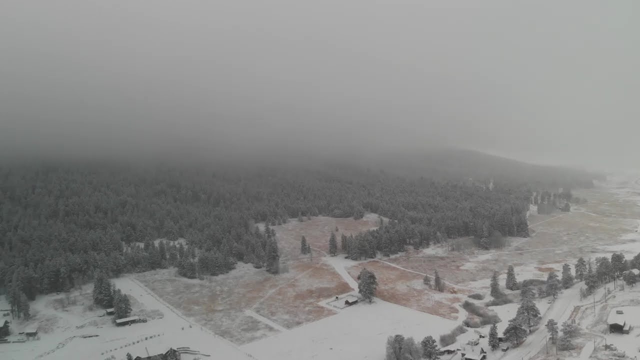 Flying in the snow #.mavicair #dji #djidrone #droneshot  #morrisonco #dji #droneshot #snow #colorado