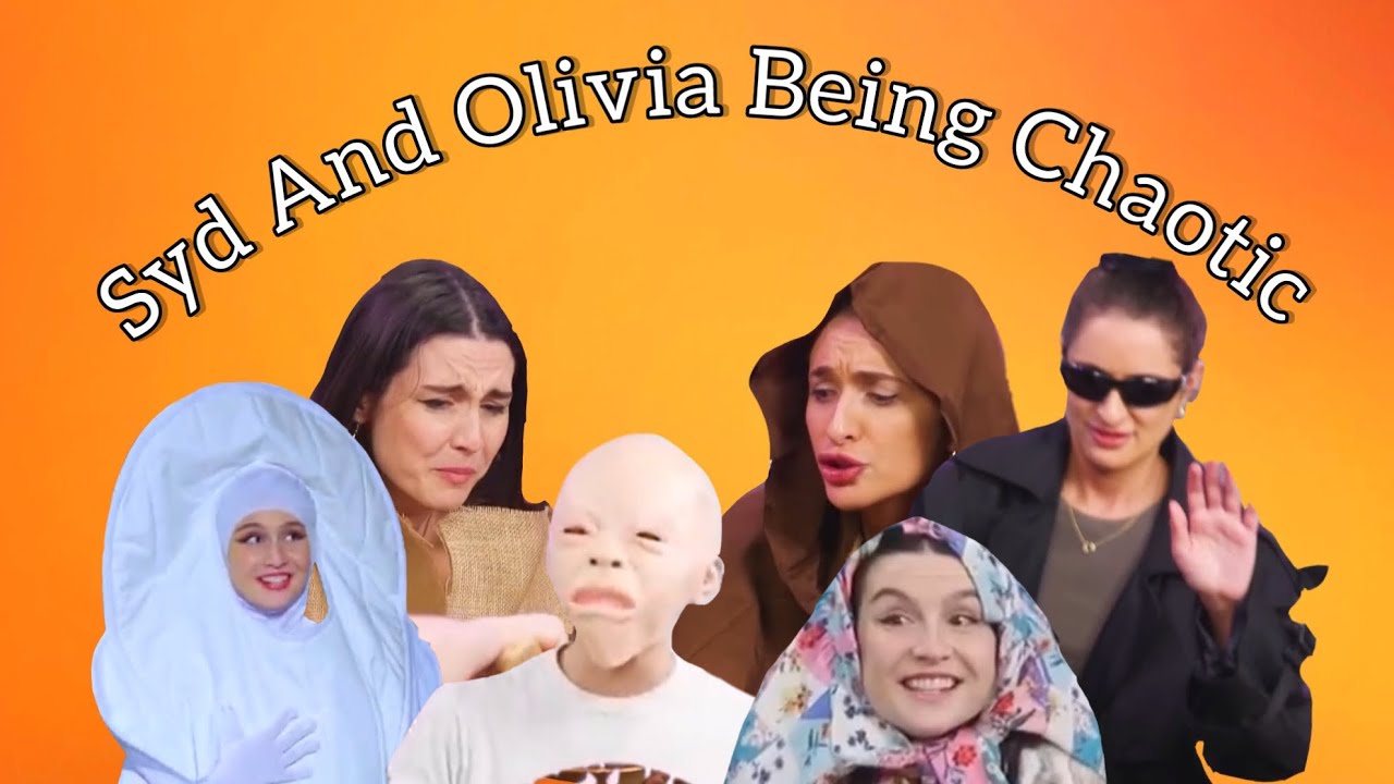 Syd and Olivia Being Chaotic At Smosh (pt 1)