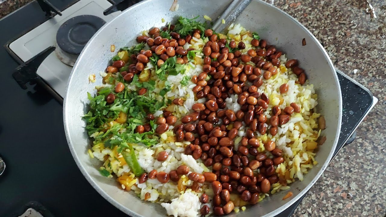 👨‍🍳poha recipe Aalu Singh Dana Hindi Bhojpuri ||aalu aur poha kaise banate hain#food 