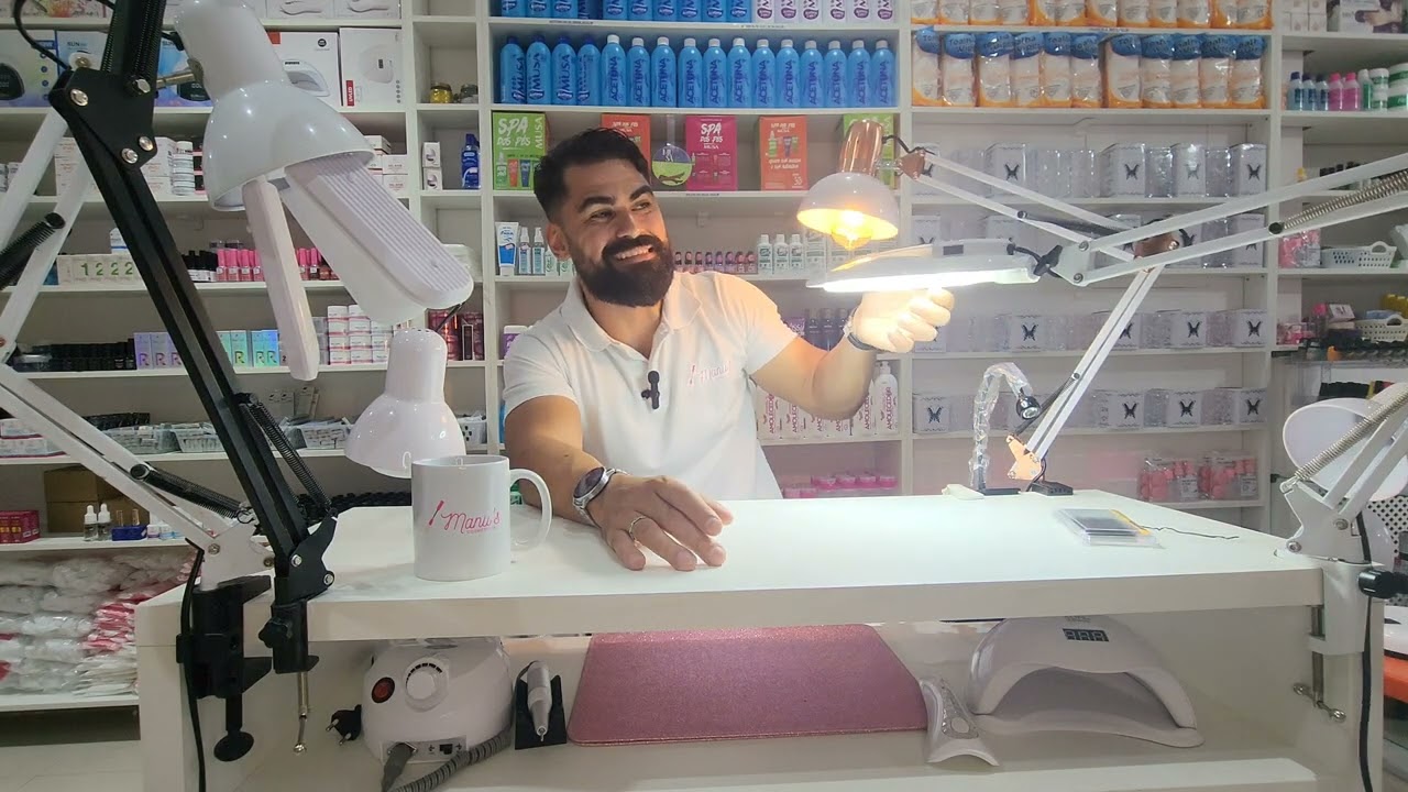 TIPOS E QUALIDADES DE LUMINÁRIA E ILUMINAÇÃO PARA NAIL DESIGNER, CÍLIOS E SOBRANCELHA.