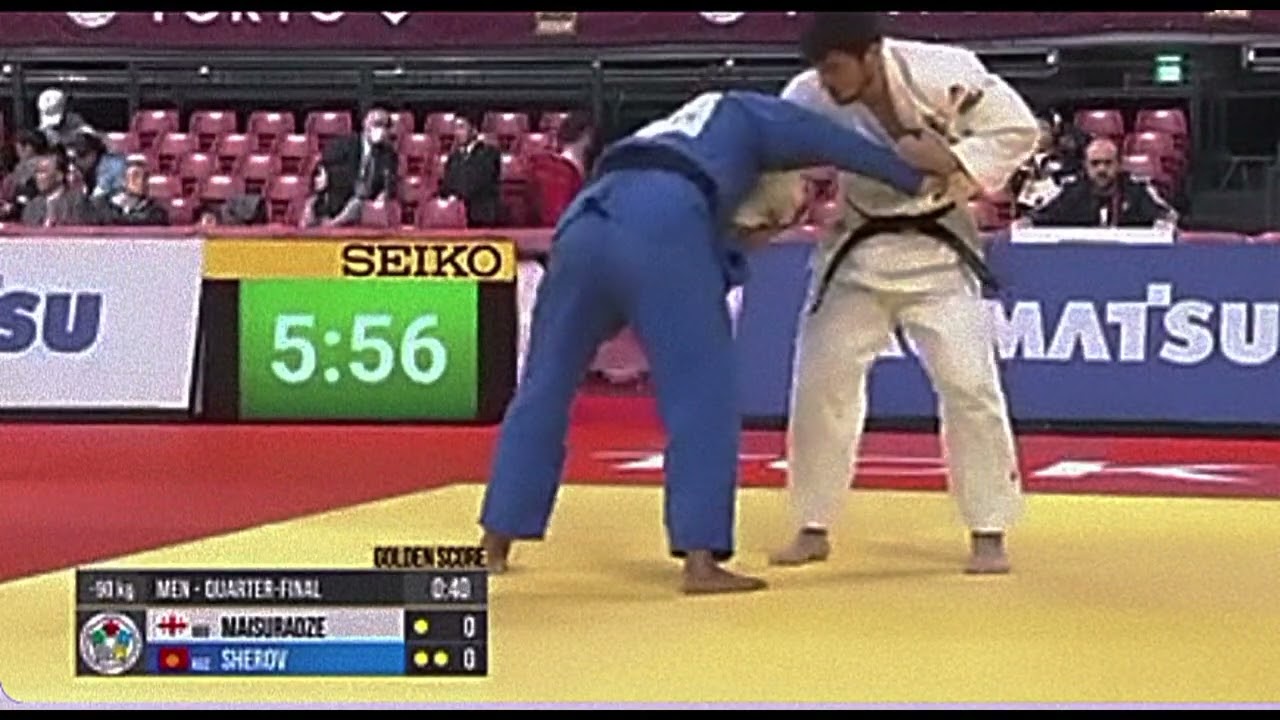 Luka Maisuradze 🇬🇪 Vs Erlan Sherov 🇰🇬 Tokyo 2023 Grand Slam Quarter final #дзюдо #2023
