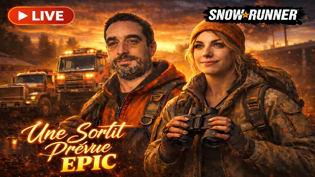 🔴 LIVE SnowRunner avec Ma-Lubulule et Titoff ! Convoi de Monstres en Coop 🚛🔥