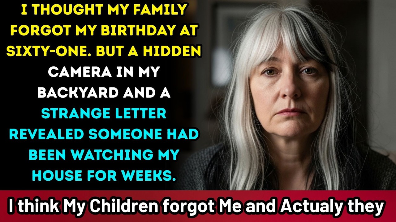 My 61st Birthday My Family Arrived Late… And a Discovery That Made Me Question Everything.