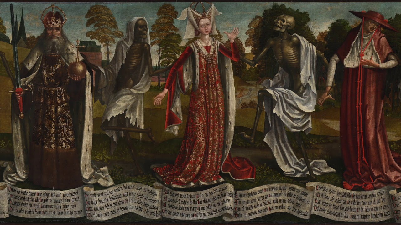 Tallinna &ldquo;Surmatants&rdquo;. Tallinn&rsquo;s Dance of Death. Originaaltekst loetuna alamsaksa keeles.