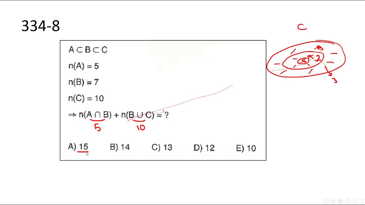 حلول الرياضيات - بوزا - مات 1 - المجموعات - Test 4