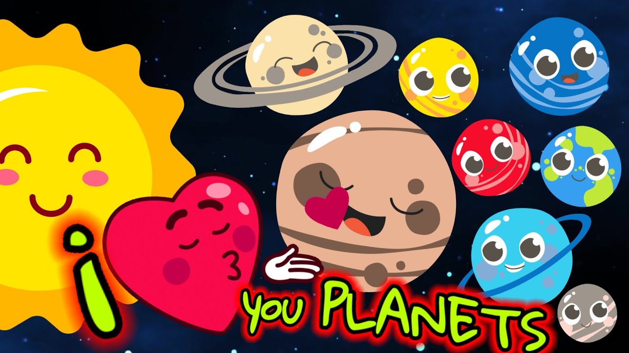 I Love You Planets❤ Song @CoucouTroyTV