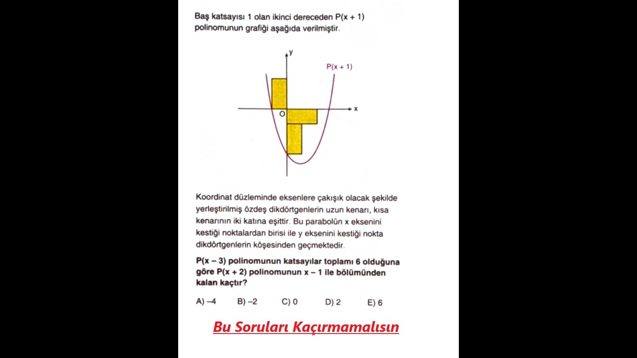 Polinom | Çoğu kişi burada takılıyor🔥