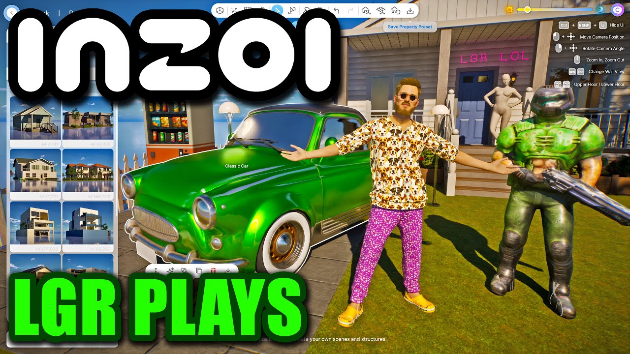 LGR Plays &ndash; inZOI Creative Studio Demo
