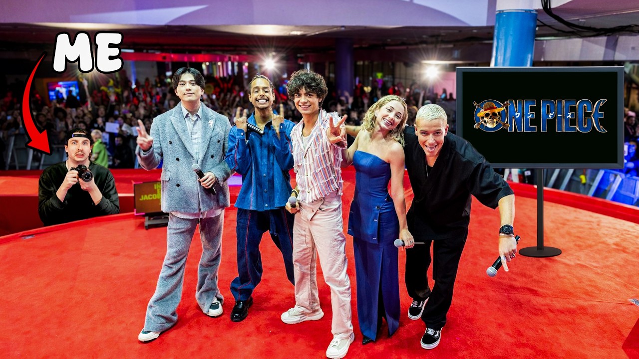 I Snuck Into the One Piece PREMIERE!