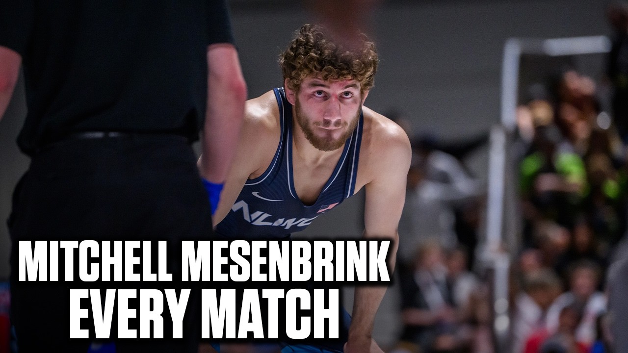 Every Mitchell Mesenbrink Match At The 2025 US Open Wrestling Championships