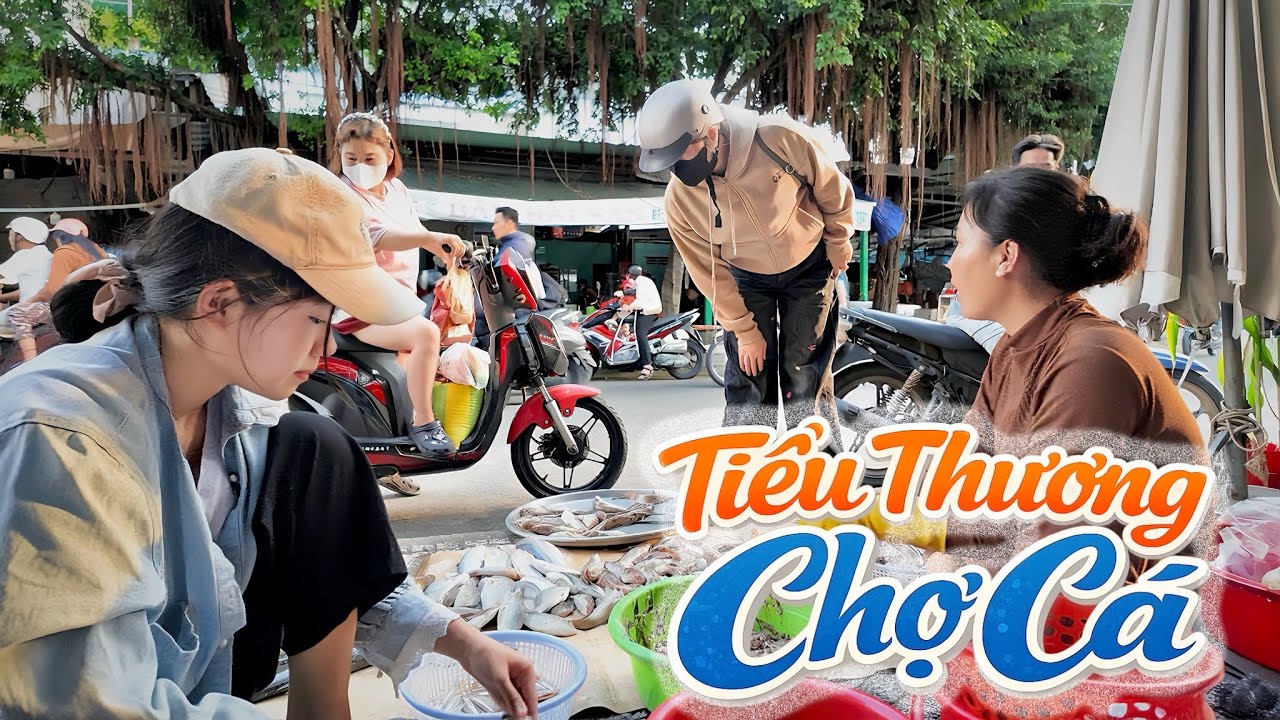 Trải Nghiệm Làm Tiểu Thương Chợ Cá Phú Quốc, Kể Chuyện Bỗng Dưng Có Chồng 😂 | Cuộc Sống Ở Đảo