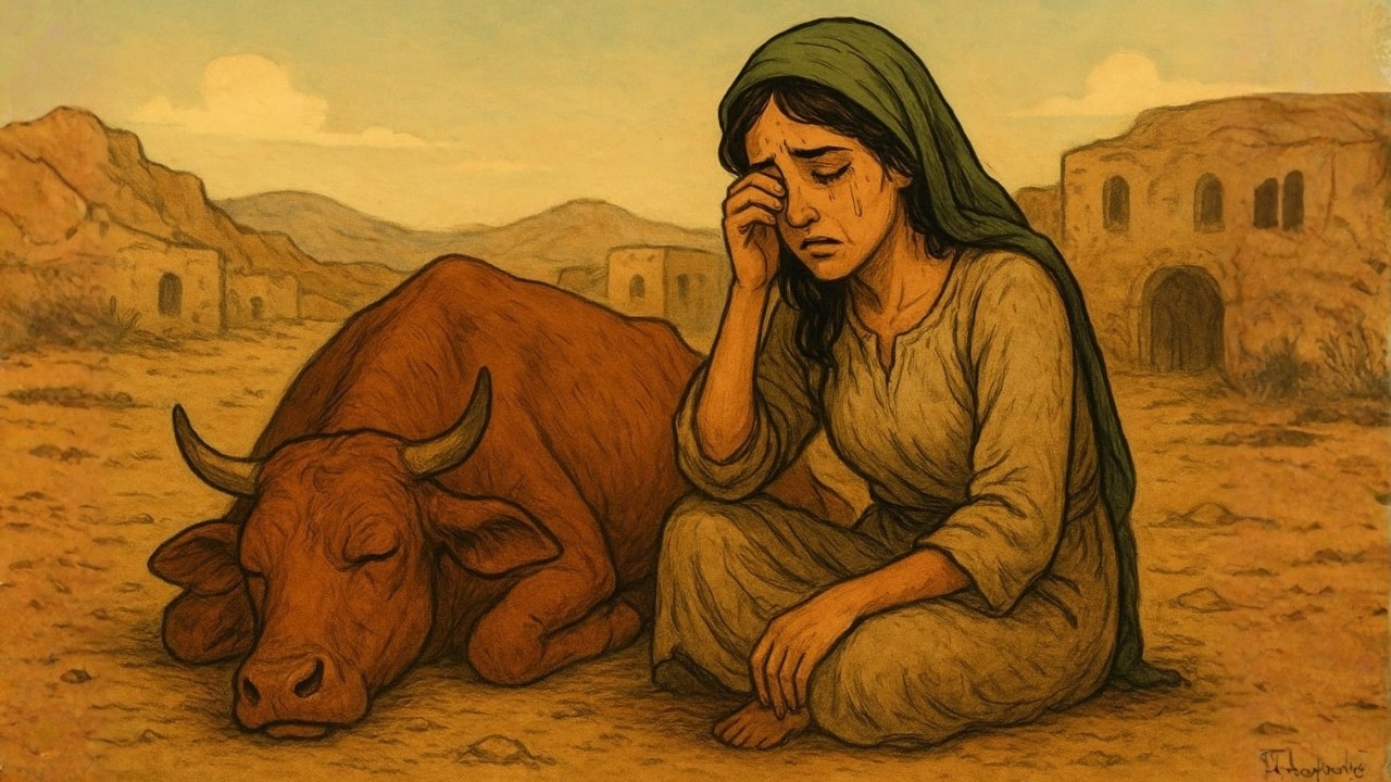 قصة المرأة التي صبرت على بقرتها المريضة فرزقها الله قطيعًا كاملًا من البقر جزاء صبرها