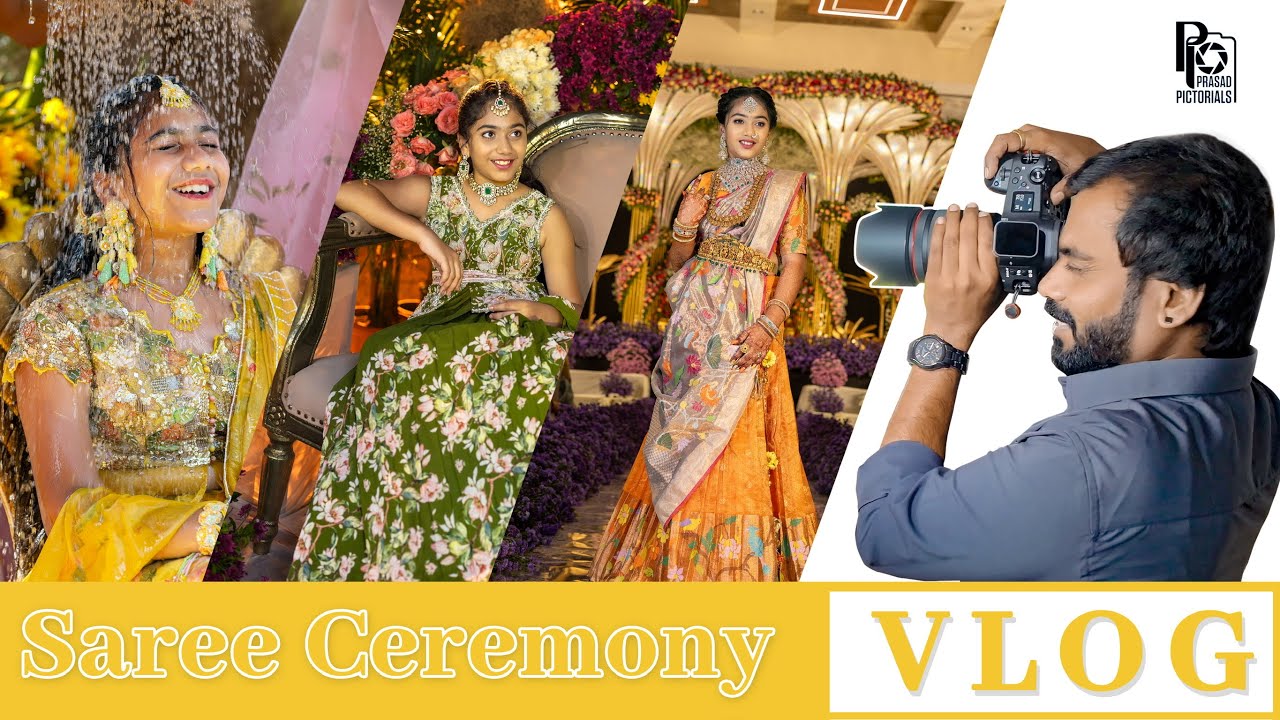 Aadhya's Half Saree Ceremony Vlog  || Prasad Pictorial