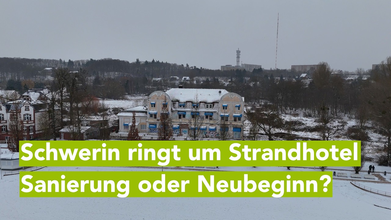 Debatte um Strandhotel Zippendorf – Investor drängt mit Gutachten auf Abriss, Verwaltung prüft