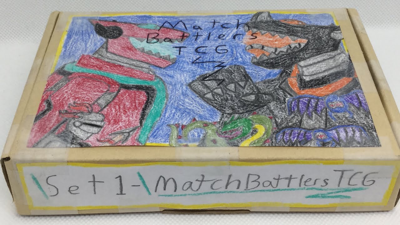 Homemade TCG: MatchBattlers booster box!